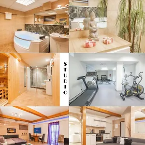 Wellness Studio! Finnish Sauna, Whirlpool, Gym & More! Apartment